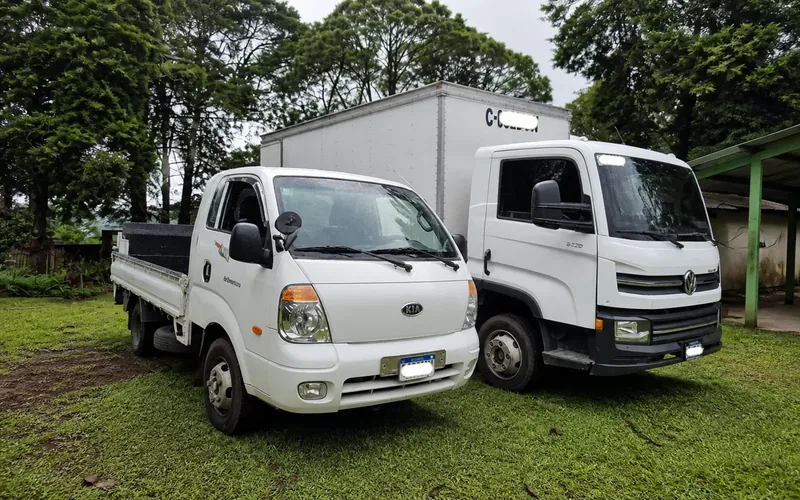 Flota de camiones de mudanza TRANSPA para servicio en Zona 10