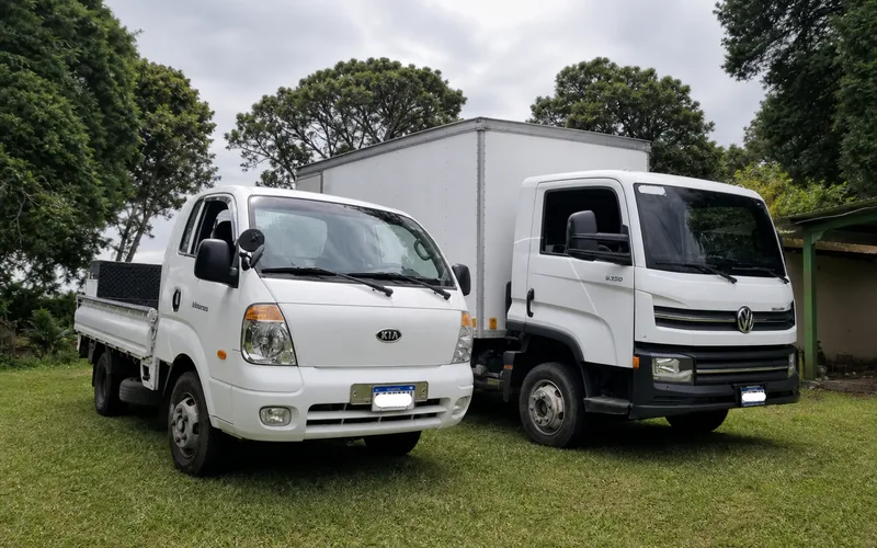 Flota de camiones de mudanza TRANSPA para servicio en Zona 3