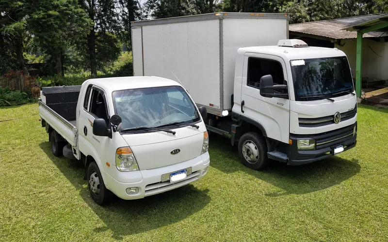 Flota de camiones de mudanza TRANSPA para servicio en Zona 5